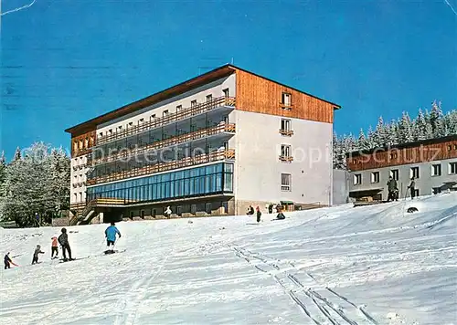 AK / Ansichtskarte Sumava_Boehmen Zotavovna ROH Solidarita Sumava Boehmen