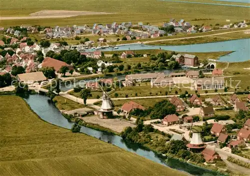 AK / Ansichtskarte Greetsiel Fliegeraufnahme Greetsiel