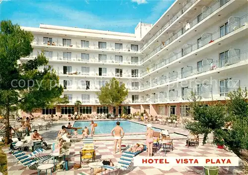 AK / Ansichtskarte Salou Hotel Vista Playa Pool Salou