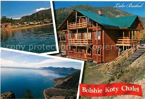 AK / Ansichtskarte Irkutsk Bolshie Koty Chalet Lake Baikal Irkutsk
