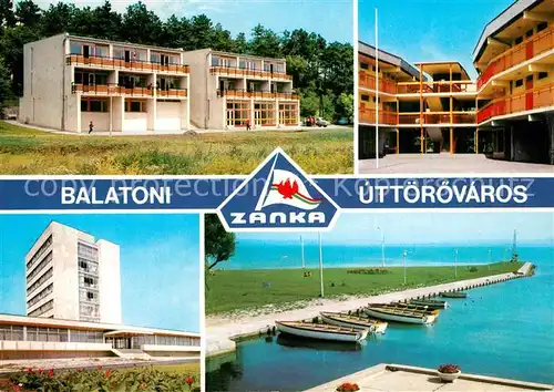 AK / Ansichtskarte Balaton_Plattensee Balatoni Uttoeroevaros Balaton_Plattensee