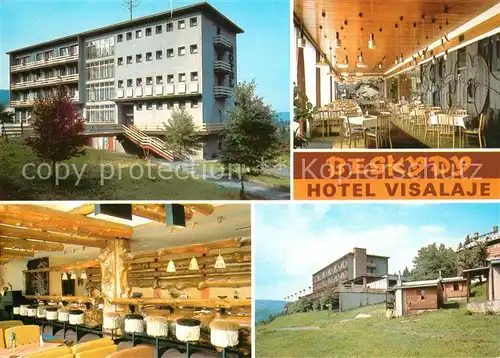 AK / Ansichtskarte Krasna_Horka Hotel Visalaje Gastraum Bar Krasna Horka