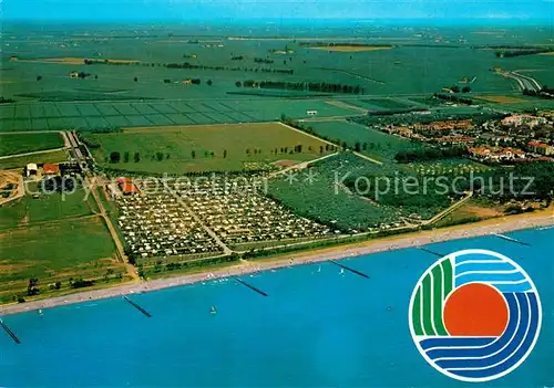 Caorle_Venezia Centro Vacanze pra delle Torri Porto S Margherita Fliegeraufnahme Caorle_Venezia