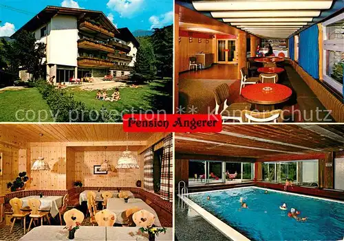 Brixen_Suedtirol Pension Angerer Gastraeume Hallenbad Brixen Suedtirol