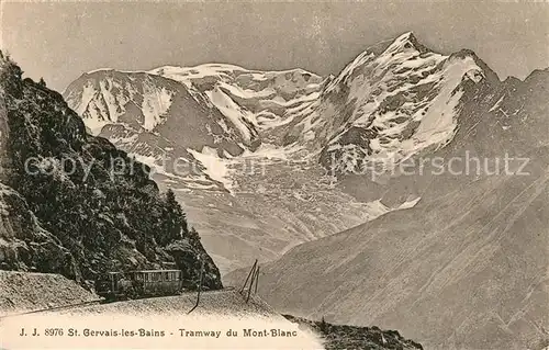 Saint Gervais les Bains Tramway du Mont Blanc Alpes Saint Gervais les Bains