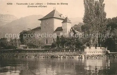 Tourronde_Lugrin Chateau de Blonay au Lac Leman Schloss Genfersee 