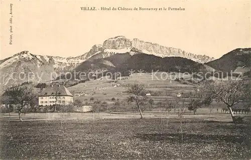 Villaz Hotel du Chateau de Bonnatray et le Parmelan Villaz