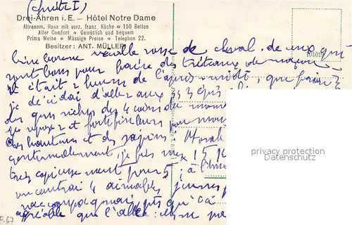 Drei aehren_Trois Epis Hotel Notre Dame Drei aehren Trois Epis