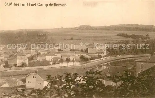Saint Mihiel Panorama Fort Camp de Roman Saint Mihiel