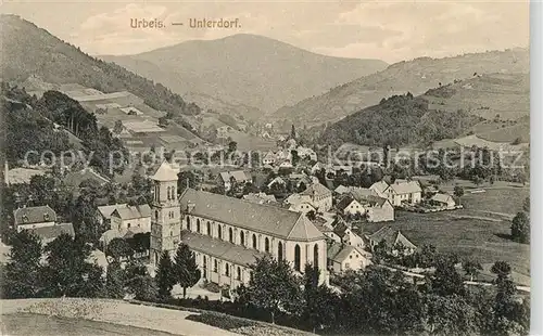 Urbeis Panorama Unterdorf Vogesen Feldpost Urbeis