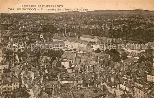 Besancon_Doubs Vue prise du Clocher Saint Jean Besancon Doubs