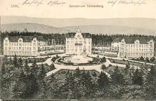 AK / Ansichtskarte Saal_Elsass Sanatorium Tannenberg Saal Elsass