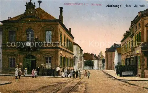 AK / Ansichtskarte Morhange Hotel de Ville Rathaus Morhange