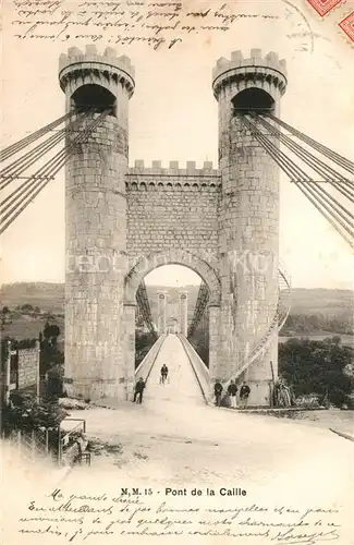 AK / Ansichtskarte Cruseilles Pont de la Caille Cruseilles