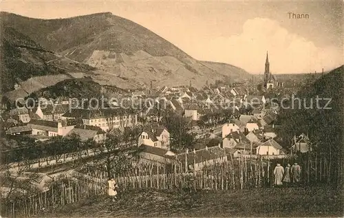 AK / Ansichtskarte Thann_Haut_Rhin_Elsass Panorama Thann_Haut_Rhin_Elsass