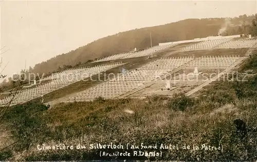 AK / Ansichtskarte Hartmannswillerkopf Cimetiere du Silberloch Soldatenfriedhof Hartmannswillerkopf
