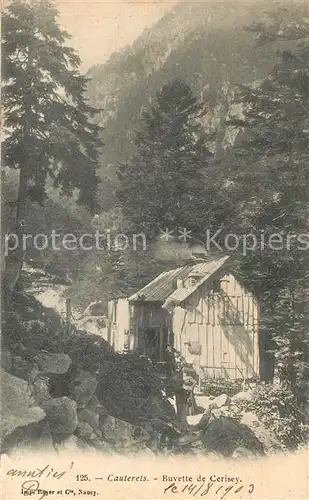 AK / Ansichtskarte Cauterets Buvette de Cerisey Cauterets