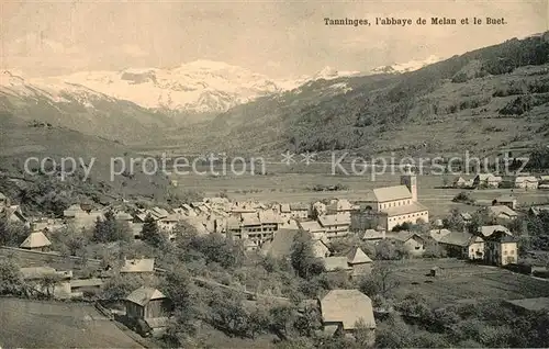 AK / Ansichtskarte Taninges Abbaye de Melan et le Buet Alpes Taninges