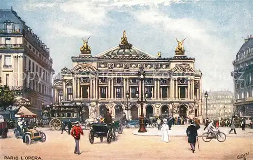 AK / Ansichtskarte Paris Opera Oilette Serie 934 No. 20 Kuenstlerkarte Paris