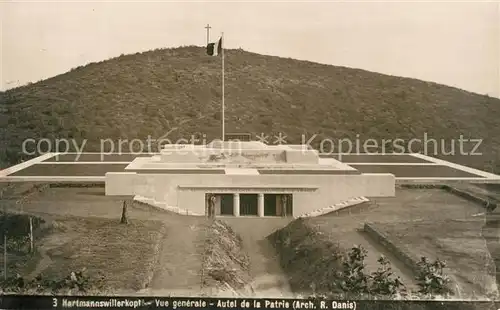AK / Ansichtskarte Hartmannswillerkopf Autel de la Patrie Hartmannswillerkopf