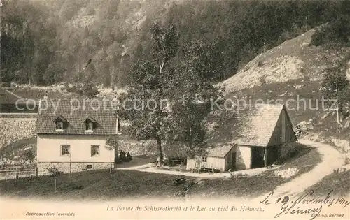 AK / Ansichtskarte Gerardmer_Vosges La Ferme du Schissrothreid et le Lac au pied du Hohneck Gerardmer Vosges