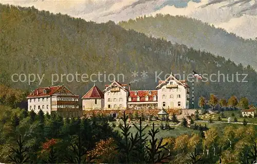 AK / Ansichtskarte Saint Anna_Thierenbach Luftkurort am Hartmannsweilerkopf Kuenstlerkarte Saint Anna Thierenbach