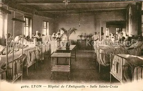 AK / Ansichtskarte Lyon_France Hopital de l Antiquaille Salle Sainte Croix Lyon France