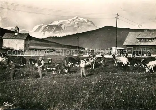 AK / Ansichtskarte La_Clusaz Col des Aravis Route des Grandes Alpes Gebirgspass La_Clusaz