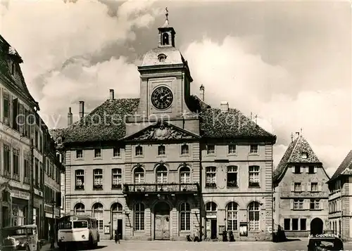AK / Ansichtskarte Wissembourg Hotel de Ville Rathaus Wissembourg