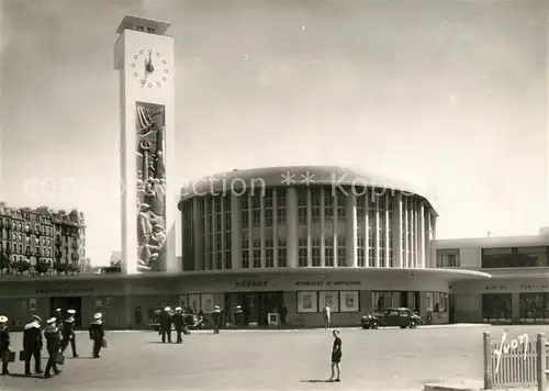 AK / Ansichtskarte Brest_Finistere La Gare Bahnhof Brest_Finistere