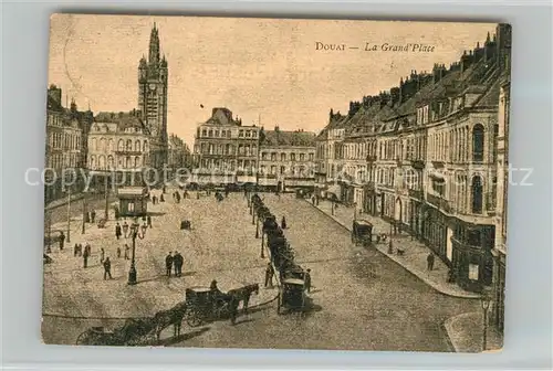 AK / Ansichtskarte Douai_Nord La Grande Place Douai_Nord