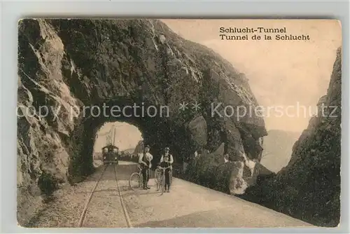 AK / Ansichtskarte La_Schlucht Tunnel La_Schlucht