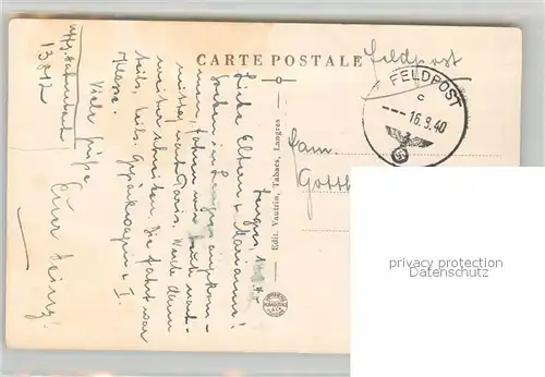 AK / Ansichtskarte Langres La Poste Langres