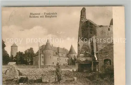 AK / Ansichtskarte Blamont_Doubs Chateau Schloss mit Burgturm Blamont_Doubs