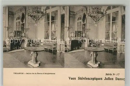 AK / Ansichtskarte Trianon_Paris Salon de la Reine d Angleterre Serie No. 17 