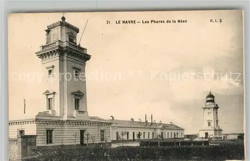 AK / Ansichtskarte Le_Havre Les Phares de la Heve Le_Havre