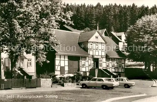 AK / Ansichtskarte Fohlenplacken Gaststaette Fachwerkhaus Fohlenplacken