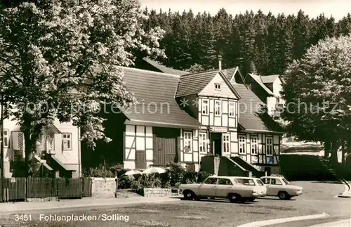 AK / Ansichtskarte Fohlenplacken Gaststaette Fachwerkhaus Fohlenplacken