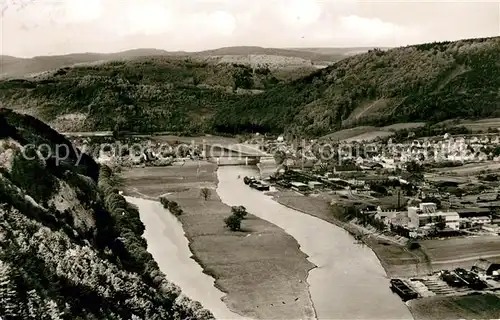 AK / Ansichtskarte Bodenwerder Panorama Blick von der Lutterburgshoehe Weserbergland Bodenwerder