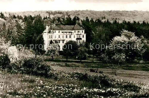 AK / Ansichtskarte Wenzigerode Altersheim Erholungsheim Haus Ebersberg Wenzigerode