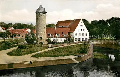 AK / Ansichtskarte Holzminden_Weser Jugendherberge Holzminden Weser