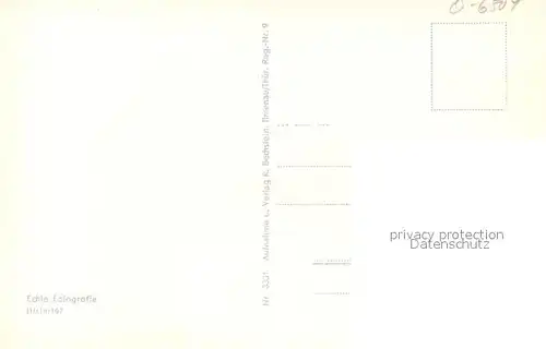 AK / Ansichtskarte Frauenwald_Thueringen Monument Partie im Wald Luftkurort Frauenwald Thueringen