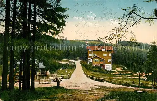 AK / Ansichtskarte Schoeffenwiese Hoehenluftkurort Thueringer Wald Schoeffenwiese