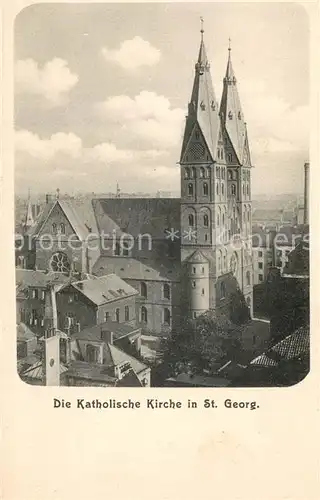 AK / Ansichtskarte St_Georg_Hamburg Katholische Kirche St_Georg_Hamburg