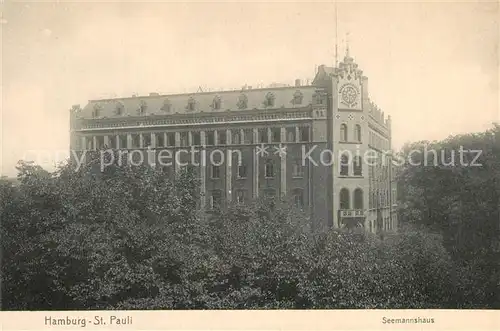 AK / Ansichtskarte St_Pauli Seemannshaus St_Pauli