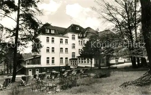 AK / Ansichtskarte Wenzigerode Kurheim Haus Ebersberg Wenzigerode