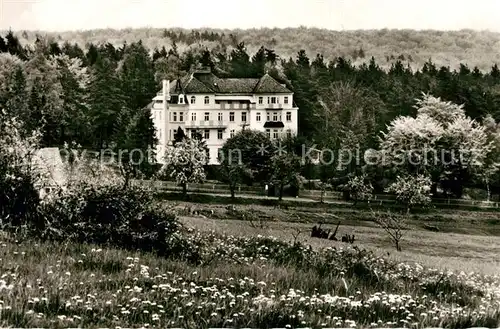 AK / Ansichtskarte Wenzigerode Altersheim Erholungsheim Haus Ebersberg Wenzigerode