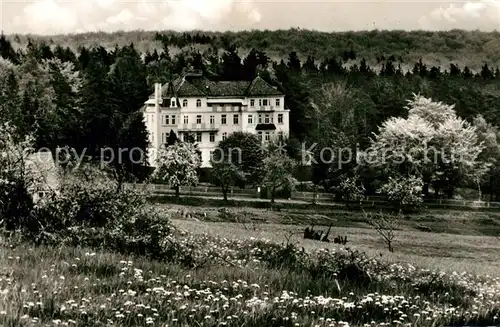 AK / Ansichtskarte Wenzigerode Altersheim Erholungsheim Haus Ebersberg Wenzigerode