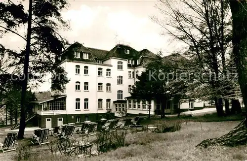 AK / Ansichtskarte Wenzigerode Altersheim Erholungsheim Haus Ebersberg Wenzigerode