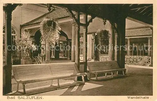 AK / Ansichtskarte Bad_Salzuflen Wandelhalle Bad_Salzuflen